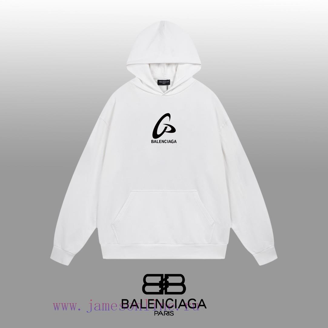 lufiy401foy.jpg New Customers Only, Limit One. BALENCIAGA 24SS Classic Hoodie11 Pairs Of Customized Fabrics 420g Large Loop High Weight 100% P t17zjvny - Image 1