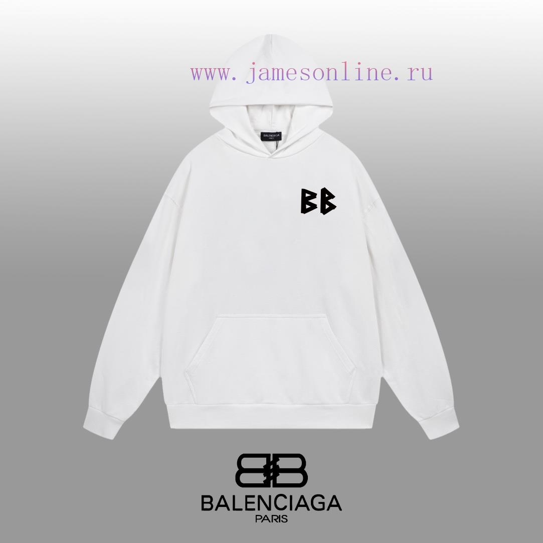 mybxu5tqxzf.jpg New Customers Only, Limit One. BALENCIAGA 24SS Classic Hoodie11 Pairs Of Customized Fabrics 420g Large Loop High Weight 100% P hlrtx581 - Image 1