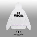 New Customers Only, Limit One. BALENCIAGA 24SS Classic Hoodie11 Pairs Of Customized Fabrics 420g Large Loop High Weight 100% P hlrtx581 - Image 3