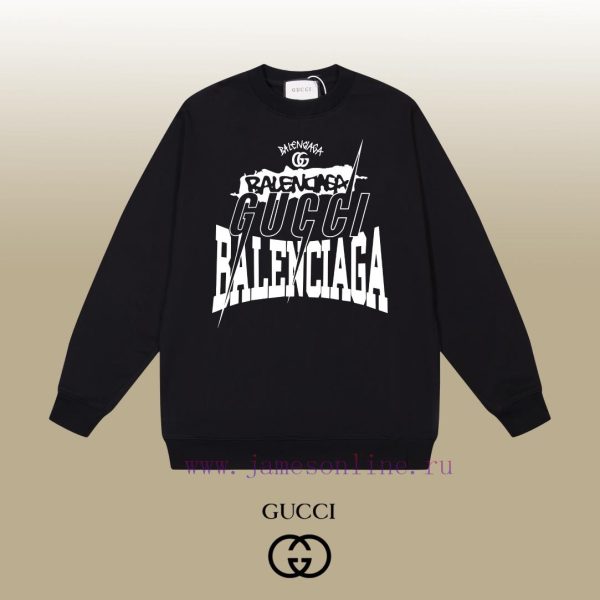 New Customers Only, Limit One. GUCCI 24SS Classic Round Neck Hoodie11 Pairs Of Customized Fabrics 420g Large Loop High Weight pewwla6b