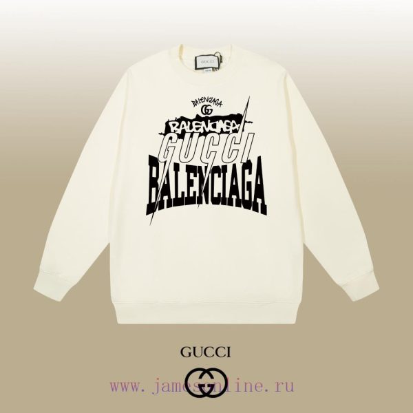 New Customers Only, Limit One. GUCCI 24SS Classic Round Neck Hoodie11 Pairs Of Customized Fabrics 420g Large Loop High Weight z1r152k9