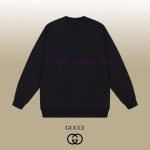 New Customers Only, Limit One. GUCCI 24SS Classic Round Neck Hoodie11 Pairs Of Customized Fabrics 420g Large Loop High Weight c42q4pit - Image 3