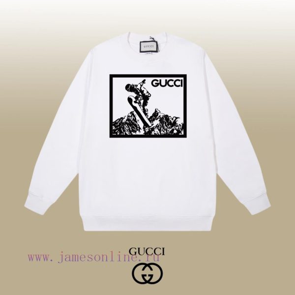 New Customers Only, Limit One. GUCCI 24SS Classic Round Neck Hoodie11 Pairs Of Customized Fabrics 420g Large Loop High Weight 5xq4dg1p