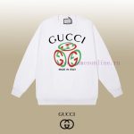 New Customers Only, Limit One. GUCCI 24SS Classic Round Neck Hoodie11 Pairs Of Customized Fabrics 420g Large Loop High Weight 5ke4ns1u - Image 2