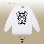 New Customers Only, Limit One. GUCCI 24SS Classic Round Neck Hoodie11 Pairs Of Customized Fabrics 420g Large Loop High Weight o6a9msl3 - Image 2