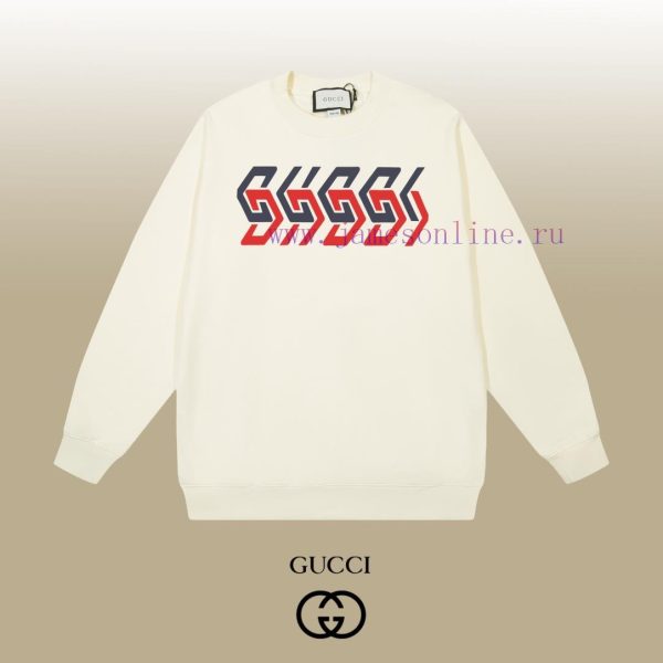 New Customers Only, Limit One. GUCCI 24SS Classic Round Neck Hoodie11 Pairs Of Customized Fabrics 420g Large Loop High Weight du3g5te9