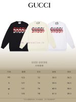 New Customers Only, Limit One. GUCCI 24SS Classic Round Neck Hoodie11 Pairs Of Customized Fabrics 420g Large Loop High Weight du3g5te9 - Image 10