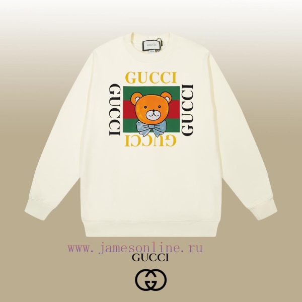New Customers Only, Limit One. GUCCI 24SS Classic Round Neck Hoodie11 Pairs Of Customized Fabrics 420g Large Loop High Weight rhezkmtp