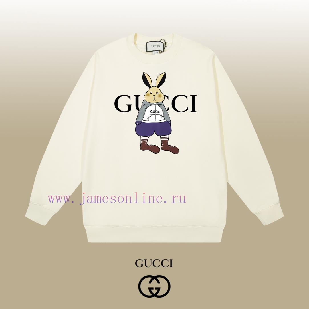 l1ikwtvtvtb.jpg New Customers Only, Limit One. GUCCI 24SS Classic Round Neck Hoodie11 Pairs Of Customized Fabrics 420g Large Loop High Weight 55h7bc6t - Image 1
