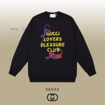 New Customers Only, Limit One. GUCCI 24SS Classic Round Neck Hoodie11 Pairs Of Customized Fabrics 420g Large Loop High Weight bet71rfk - Image 2