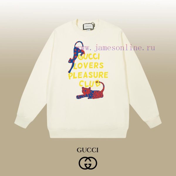 New Customers Only, Limit One. GUCCI 24SS Classic Round Neck Hoodie11 Pairs Of Customized Fabrics 420g Large Loop High Weight vonky5ks