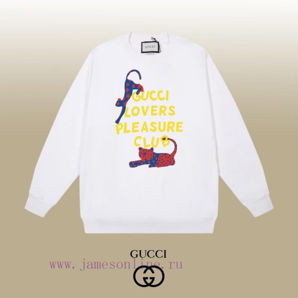 New Customers Only, Limit One. GUCCI 24SS Classic Round Neck Hoodie11 Pairs Of Customized Fabrics 420g Large Loop High Weight 7mp2wb3m