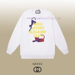 New Customers Only, Limit One. GUCCI 24SS Classic Round Neck Hoodie11 Pairs Of Customized Fabrics 420g Large Loop High Weight 7mp2wb3m - Image 2