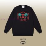 New Customers Only, Limit One. GUCCI 24SS Classic Round Neck Hoodie11 Pairs Of Customized Fabrics 420g Large Loop High Weight uek02vtu