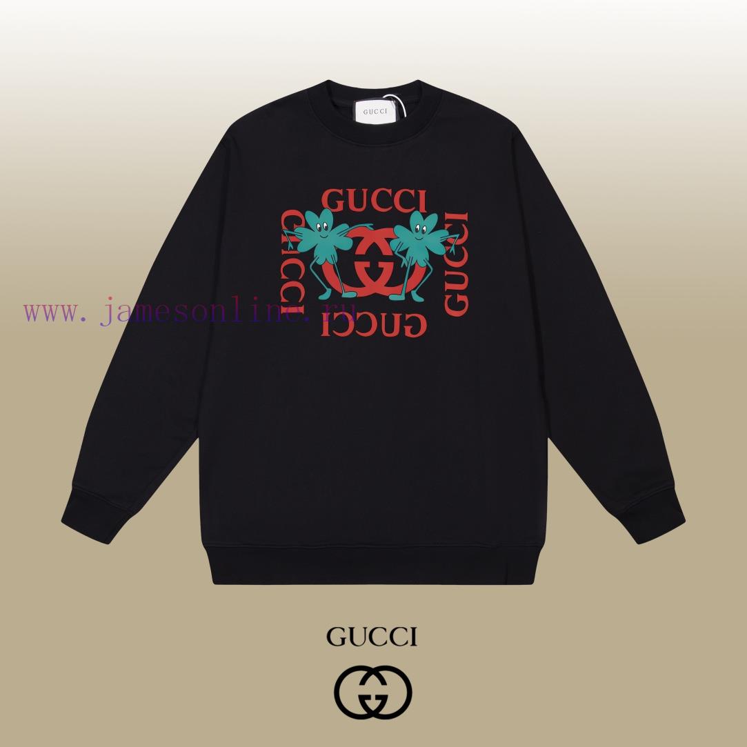lg2mag0jpo4.jpg New Customers Only, Limit One. GUCCI 24SS Classic Round Neck Hoodie11 Pairs Of Customized Fabrics 420g Large Loop High Weight uek02vtu - Image 1