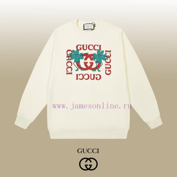 New Customers Only, Limit One. GUCCI 24SS Classic Round Neck Hoodie11 Pairs Of Customized Fabrics 420g Large Loop High Weight ytoiexdw