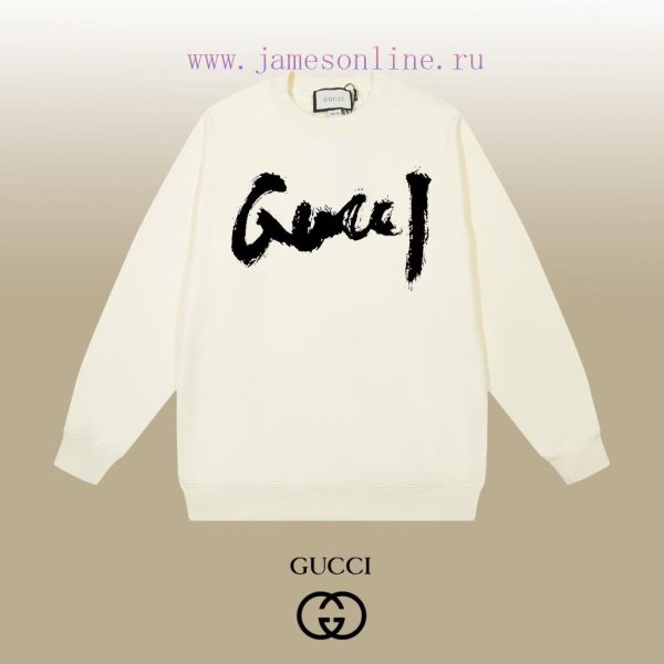 New Customers Only, Limit One. GUCCI 24SS Classic Round Neck Hoodie11 Pairs Of Customized Fabrics 420g Large Loop High Weight glszu4ox