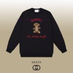 New Customers Only, Limit One. GUCCI 24SS Classic Round Neck Hoodie11 Pairs Of Customized Fabrics 420g Large Loop High Weight 3kkuz0ap - Image 2