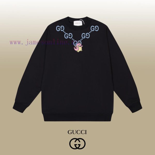 New Customers Only, Limit One. GUCCI 24SS Classic Round Neck Hoodie11 Pairs Of Customized Fabrics 420g Large Loop High Weight im6foma0