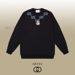 New Customers Only, Limit One. GUCCI 24SS Classic Round Neck Hoodie11 Pairs Of Customized Fabrics 420g Large Loop High Weight im6foma0 - Image 2