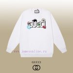 New Customers Only, Limit One. GUCCI 24SS Classic Round Neck Hoodie11 Pairs Of Customized Fabrics 420g Large Loop High Weight xyucoyhs - Image 2