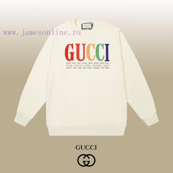 New Customers Only, Limit One. GUCCI 24SS Classic Round Neck Hoodie11 Pairs Of Customized Fabrics 420g Large Loop High Weight d798jgu1