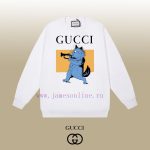 New Customers Only, Limit One. GUCCI 24SS Classic Round Neck Hoodie11 Pairs Of Customized Fabrics 420g Large Loop High Weight iea6rct7 - Image 2