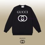 New Customers Only, Limit One. GUCCI 24SS Classic Round Neck Hoodie11 Pairs Of Customized Fabrics 420g Large Loop High Weight ihqo50am