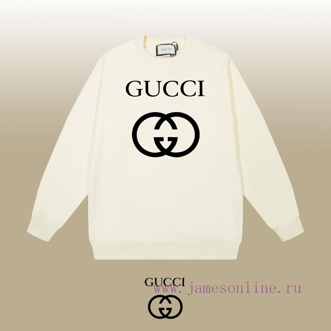eqgphlzafc5.jpg New Customers Only, Limit One. GUCCI 24SS Classic Round Neck Hoodie11 Pairs Of Customized Fabrics 420g Large Loop High Weight gh84ugl0 - Image 1