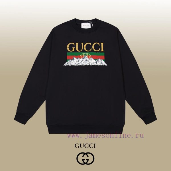 New Customers Only, Limit One. GUCCI 24SS Classic Round Neck Hoodie11 Pairs Of Customized Fabrics 420g Large Loop High Weight peiiwp3x