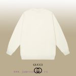 New Customers Only, Limit One. GUCCI 24SS Classic Round Neck Hoodie11 Pairs Of Customized Fabrics 420g Large Loop High Weight gk3pqhem - Image 3