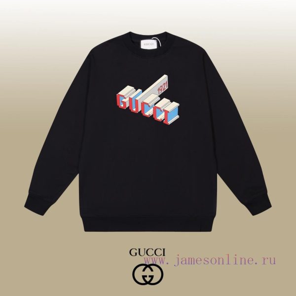 New Customers Only, Limit One. GUCCI 24SS Classic Round Neck Hoodie11 Pairs Of Customized Fabrics 420g Large Loop High Weight fmc964yy