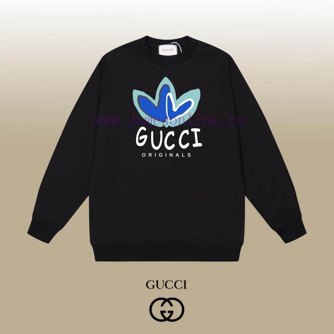 ruton5zg32d.jpg New Customers Only, Limit One. GUCCI 24SS Classic Round Neck Hoodie11 Pairs Of Customized Fabrics 420g Large Loop High Weight ae1oono2 - Image 1