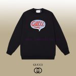 New Customers Only, Limit One. GUCCI 24SS Classic Round Neck Hoodie11 Pairs Of Customized Fabrics 420g Large Loop High Weight byzwegou