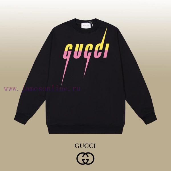 New Customers Only, Limit One. GUCCI 24SS Classic Round Neck Hoodie11 Pairs Of Customized Fabrics 420g Large Loop High Weight o3juk1un