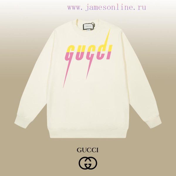 New Customers Only, Limit One. GUCCI 24SS Classic Round Neck Hoodie11 Pairs Of Customized Fabrics 420g Large Loop High Weight bskos5f3