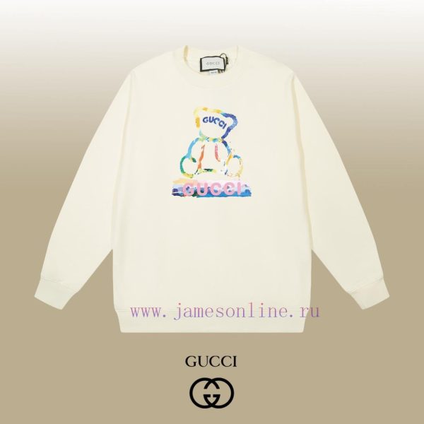New Customers Only, Limit One. GUCCI 24SS Classic Round Neck Hoodie11 Pairs Of Customized Fabrics 420g Large Loop High Weight x1s626xa