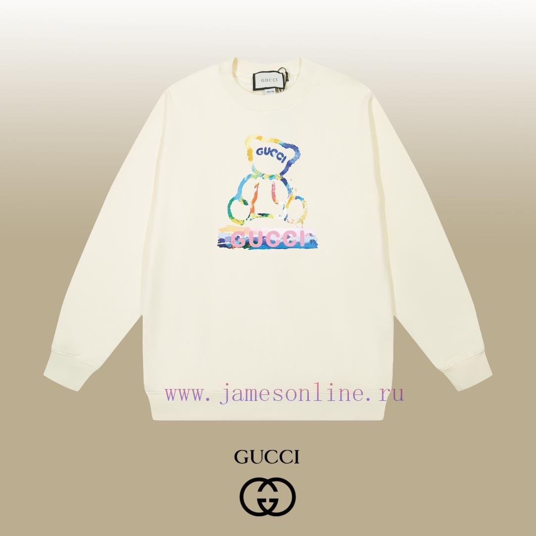 t0svhfbwtgn.jpg New Customers Only, Limit One. GUCCI 24SS Classic Round Neck Hoodie11 Pairs Of Customized Fabrics 420g Large Loop High Weight x1s626xa - Image 1