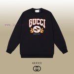 New Customers Only, Limit One. GUCCI 24SS Classic Round Neck Hoodie11 Pairs Of Customized Fabrics 420g Large Loop High Weight 80l6e9ie