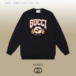 New Customers Only, Limit One. GUCCI 24SS Classic Round Neck Hoodie11 Pairs Of Customized Fabrics 420g Large Loop High Weight 80l6e9ie - Image 2