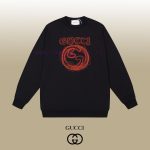 New Customers Only, Limit One. GUCCI 24SS Classic Round Neck Hoodie11 Pairs Of Customized Fabrics 420g Large Loop High Weight si3f0kja - Image 2
