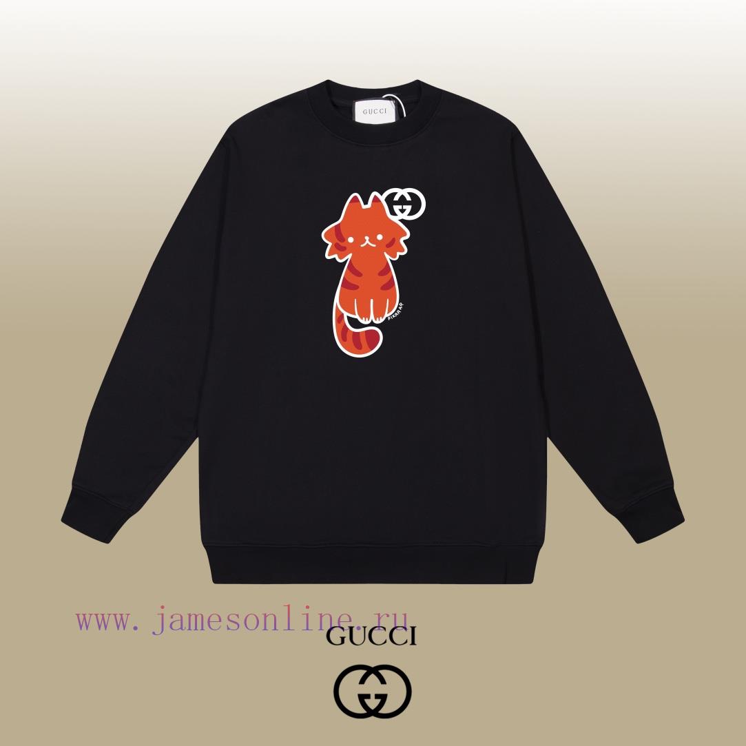 pzewdasy51k.jpg New Customers Only, Limit One. GUCCI 24SS Classic Round Neck Hoodie11 Pairs Of Customized Fabrics 420g Large Loop High Weight sl0ivxj7 - Image 1