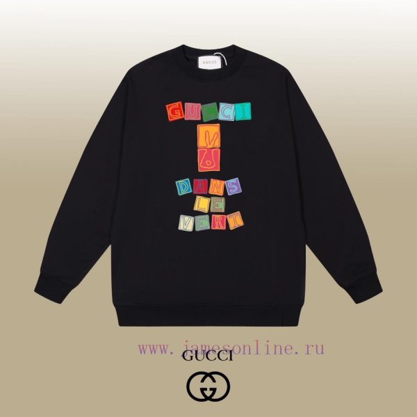 New Customers Only, Limit One. GUCCI 24SS Classic Round Neck Hoodie11 Pairs Of Customized Fabrics 420g Large Loop High Weight nkv7rutq