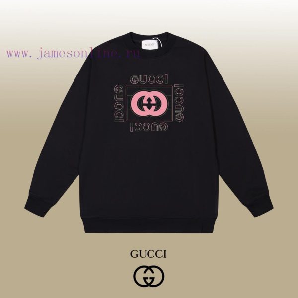 New Customers Only, Limit One. GUCCI 24SS Classic Round Neck Hoodie11 Pairs Of Customized Fabrics 420g Large Loop High Weight 72ijsbg5