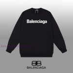 New Customers Only, Limit One. BALENCIAGA 24SS Classic Round Neck Hoodie11 Pairs Of Customized Fabrics 420g Large Loop High We y29vj8a6 - Image 2