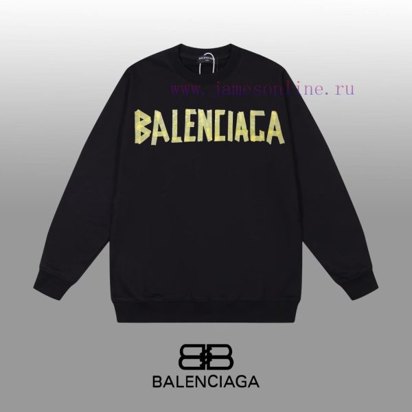 New Customers Only, Limit One. BALENCIAGA 24SS Classic Round Neck Hoodie11 Pairs Of Customized Fabrics 420g Large Loop High We j07lrdax