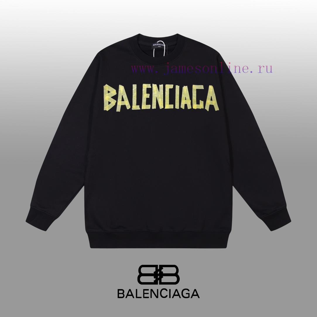 yartv4uhowu.jpg New Customers Only, Limit One. BALENCIAGA 24SS Classic Round Neck Hoodie11 Pairs Of Customized Fabrics 420g Large Loop High We j07lrdax - Image 1