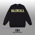 New Customers Only, Limit One. BALENCIAGA 24SS Classic Round Neck Hoodie11 Pairs Of Customized Fabrics 420g Large Loop High We j07lrdax - Image 2