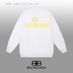 New Customers Only, Limit One. BALENCIAGA 24SS Classic Round Neck Hoodie11 Pairs Of Customized Fabrics 420g Large Loop High We 99s0zjr4 - Image 3