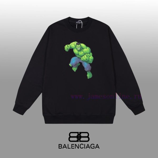 New Customers Only, Limit One. BALENCIAGA 24SS Classic Round Neck Hoodie11 Pairs Of Customized Fabrics 420g Large Loop High We ihapwxtj